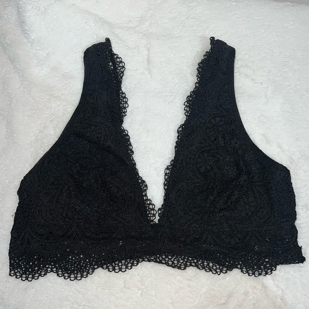 🥳3FOR30 Victoria secret black lace bralette